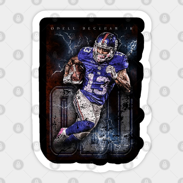 Odell Beckham Jr Sticker by Resatuki